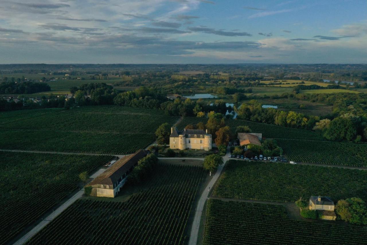 Gite Avec Piscine, Chateau De Lescours, St-Emilion Saint-Sulpice-de-Faleyrens ภายนอก รูปภาพ