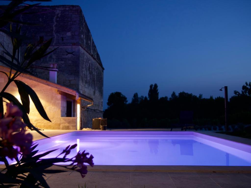 Gite Avec Piscine, Chateau De Lescours, St-Emilion Saint-Sulpice-de-Faleyrens ภายนอก รูปภาพ