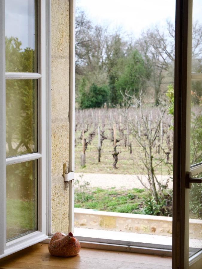 Gite Avec Piscine, Chateau De Lescours, St-Emilion Saint-Sulpice-de-Faleyrens ภายนอก รูปภาพ